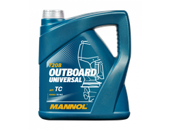 Моторное масло MANNOL Outboard Universal MN7208-4 4L (Минеральное)