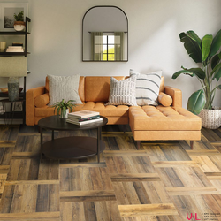 SPC ламинат Respect Дуб Амбарный 2306 43 класс толщина 4 мм с фаской замковый 1.452 м2