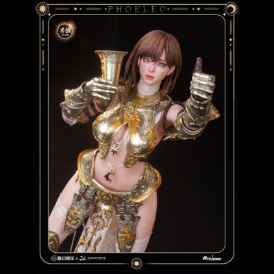 ПРЕДЗАКАЗ - Воительница в стиле фэнтази - Коллекционная фигурка 1/6 Deity Erosion Series White Owl Phoeleo Zinc Alloy Sculpted Hair ver (FSDE-01A) - Fusion Fantasy x DAMTOYS ?ЦЕНА: 31500 РУБ.?