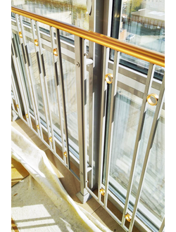 Балконное ограждение в высотном доме