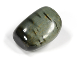 Кошачий глаз (кварцевый), галтовка, ЮАР (23*20*16 мм, 13 г) №28432