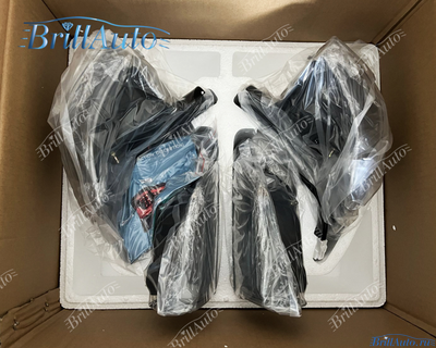 Cтопы Toyota Land Cruiser 200 07-15 в стиле 21 года LED (дымчатые серые)