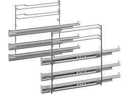 Телескопические направляющие для 3-х уровней духовки Bosch, Siemens 11049024