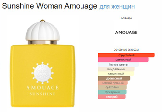 Sunshine Woman Amouage