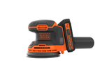 Аккумуляторная эксцентриковая шлифмашинка Black + Decker BDCROS18-QW (125 мм, 18 В, 1,5 а/ч)