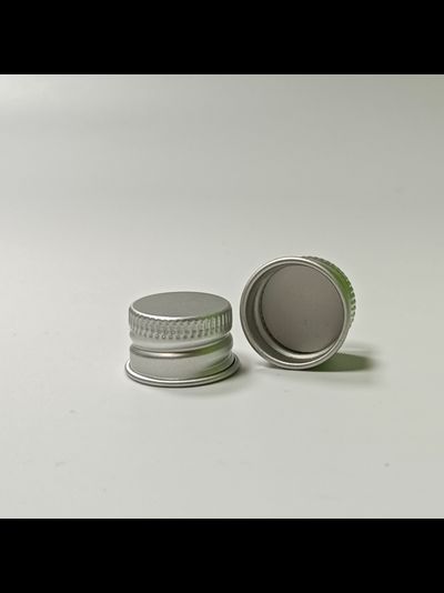 Колпачок алюминиевый 18/410, серебро, арт.1810