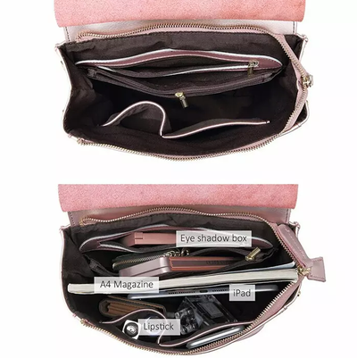 Рюкзак-сумка French из натуральной кожи + ПОДАРОК, Цвет: Бордовый, Черный, Синий, Платина, Красный, Белый, Серый, Изумрудный