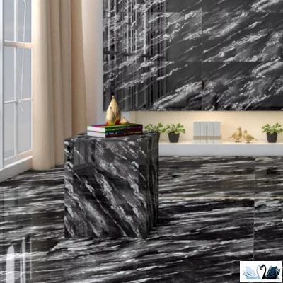 Керамогранит Maimoon Cristina Black 60 х 120 см highglossy черный полированный