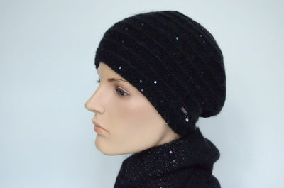 Берет Vizio  8067 B черный