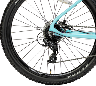 Велосипед KC005 / 8 скоростей 27.5" синий рама 15"