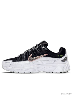 Nike P 6000 Se Black Multi Color White Женские (36-40)