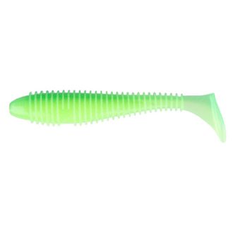 Приманка силиконовая Keitech Swing Impact FAT 6.8" #EA11 Lime Chartreuse Glow