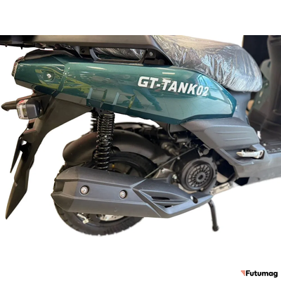 Скутер бензиновый GT TANK 02 зеленый