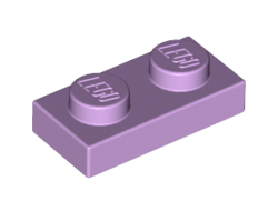 Plate 1 x 2, Lavender (3023 / 6015122 / 6099190)