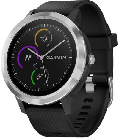 Garmin Vivoactive 3 Silver Black 12chasov.ru