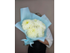 Классический букет из 5 белых хризантем Magnum White