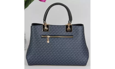 Сумка Michael Kors Sutton Satchel Logo Dark Navy