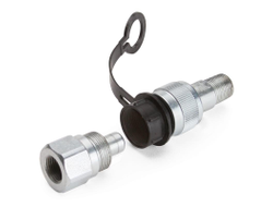 Быстроразъемное соединение БРС-3/8’’ для гидравлических систем КВТ