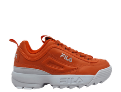 Оранжевые кроссовки Fila (36-45)