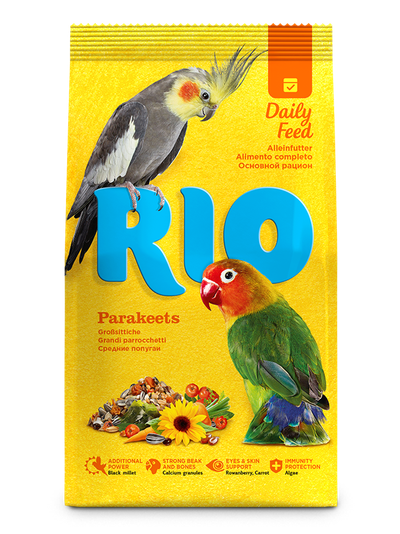 RIO Корм для средних попугаев 500 г