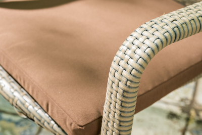 Плетеный стул Rome светло-коричневый