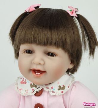 Кукла реборн — девочка  "Анфиса" 55 см