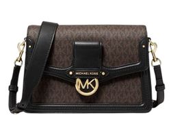 Женская сумка MICHAEL KORS Jessie черно-коричневая