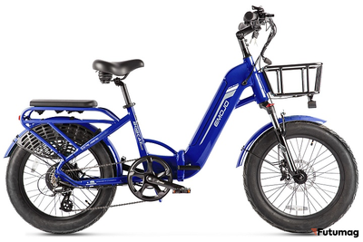 Электровелосипед Sporto EMOJO фиолетовый