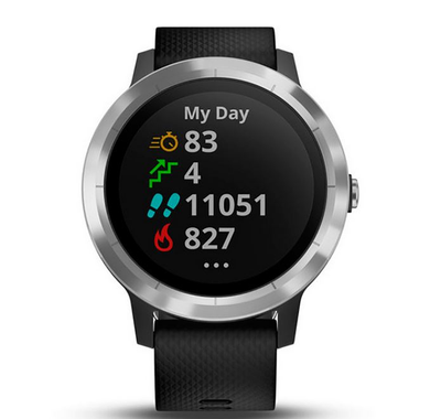 Garmin Vivoactive 3 Silver Black 12chasov.ru