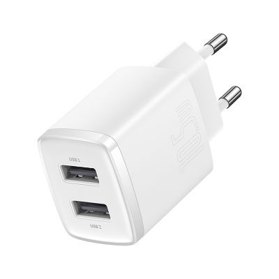 Адаптер питания Baseus Compact Charger 2U 10.5W EU
