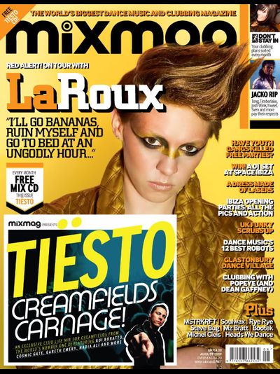 Mixmag Magazine August 2009, Иностранные журналы в Москве, Club Music Magazines, Intpressshop