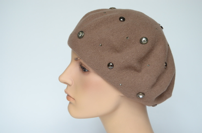 Берет Vizio 3633 BL ореховый