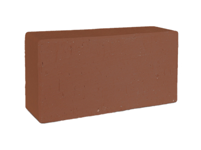Клинкерная брусчатка тёмно-красная ЛСР, 200*100*50 мм