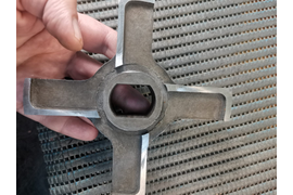 Заточка ножей и решеток для промышленных мясорубки