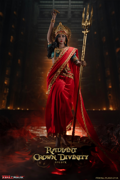 Индийская красавица в красном - Коллекционная ФИГУРКА 1/6 scale Radiant Crown Divinity Golden (PL2023-211A) - TBLeague