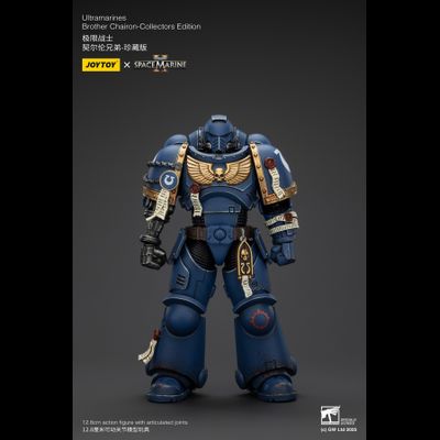 Ультрамарин брат Кайрон (Warhammer 40k, Spacemarine II) - КОЛЛЕКЦИОННАЯ ФИГУРКА 1/18 Ultramarines Collectors Edition - Brother Chairon (JT01383) - JOYTOY
