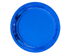 Тарелки синие