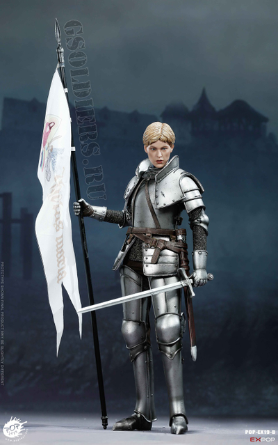 Жанна д’Арк, Орлеанская дева (Версия Б) - КОЛЛЕКЦИОННАЯ ФИГУРКА 1/6 scale Saint Knight Triumph version (EX019-B) - POPTOYS