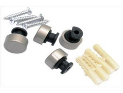 Зеркалодержатель, матовый хром TEMPO (компл из 4шт)