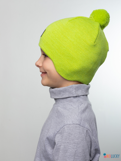 Шапка 24201-02 х/б подклад, салатовый 54-56