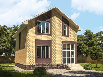 проект дома К-95 кв.м.