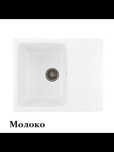 Мойки из искусственного мрамора MIXLINE ML-GM26 с крылом 470*580*190мм