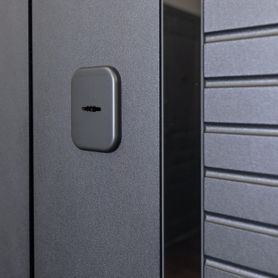 Стальная дверь   Dominica с зеркалом. Заказная модель.