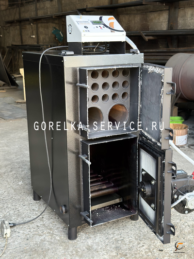 Автоматический комбинированный трехходовой котел 50 кВт