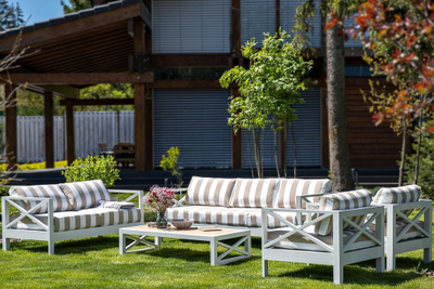 Диванная группа из алюминия MIA XL