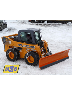 Стекло на мини-погрузчик Mustang 2109