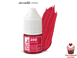 Краситель гелевый жирорастворимый Art color Красный, 12 мл