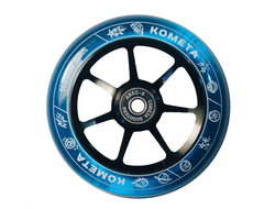 Колесо д/сам. Комета Старт (Прозр.синий / Черный)