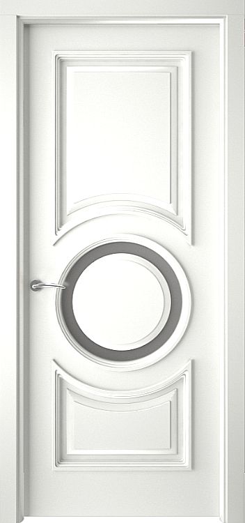 Багетная дверь с парящей филенкой