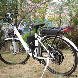 Аккумулятор 48В 12.8 Ач (LG cell 3200) c ЗУ 48В2А + багажник